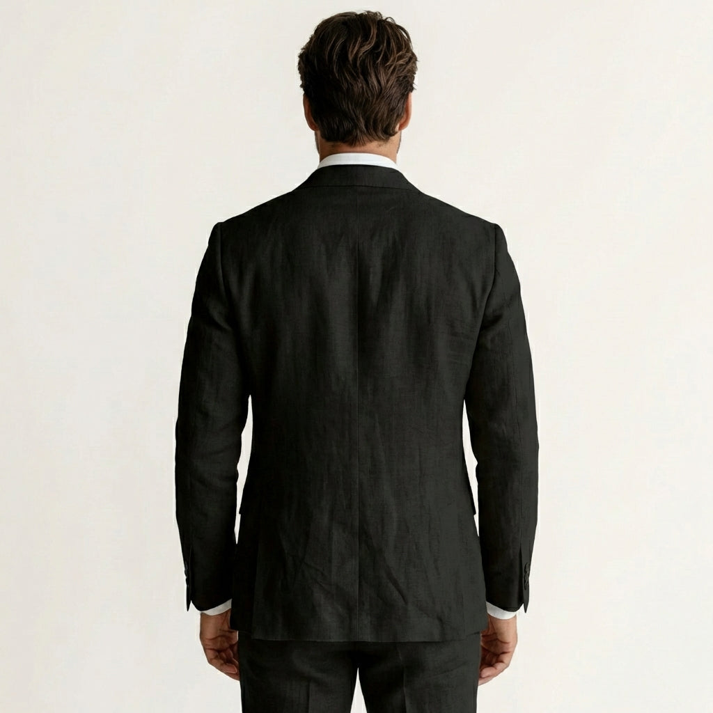 Men’s Linen Summer Blazer – Lightweight Tailored Jacket for Warm-Weather Outfits