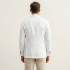 Men’s Casual Linen Blend Blazer – Modern Tailored Fit