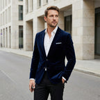 Men’s Velvet Blazer – Slim Fit Evening & Formal Jacket