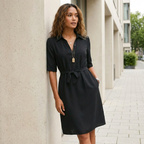 Women’s Casual Midi Dress – Flattering Fit for Work & Evening