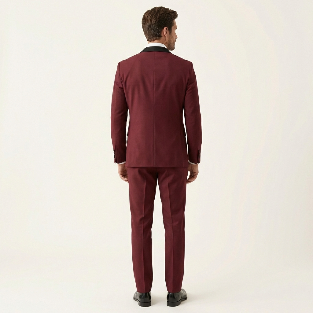 Men’s 3-Piece Slim Fit Suit – Blazer, Vest & Trousers Formal Set