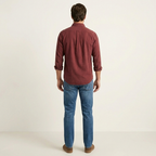 Men’s Solid Color Business Dress Shirt – Long Sleeve