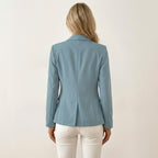 Women’s Lightweight Fitted Blazer – Spring Tailored Jacket