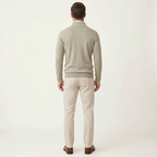 Men’s Slim Fit Quarter Zip Sweater – Lightweight Knit Style