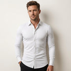 Wrinkle-Free Stretch Dress Shirt | No Iron Needed