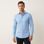 Wrinkle-Free Stretch Dress Shirt | No Iron Needed