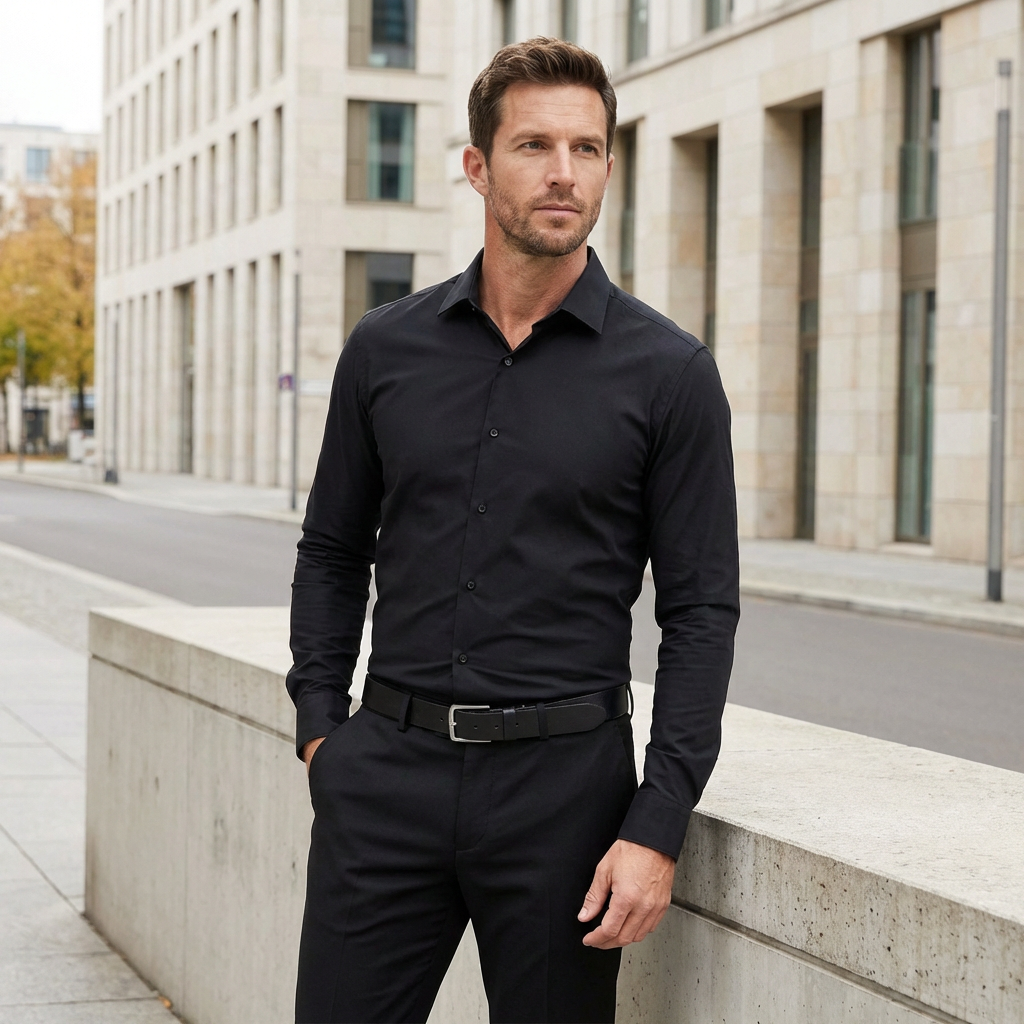 Wrinkle-Free Stretch Dress Shirt | No Iron Needed