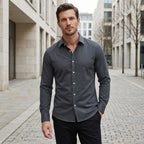 Wrinkle-Free Stretch Dress Shirt | No Iron Needed
