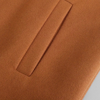 Men’s Smart Casual Winter Coat – Minimalist Buttoned Outerwear